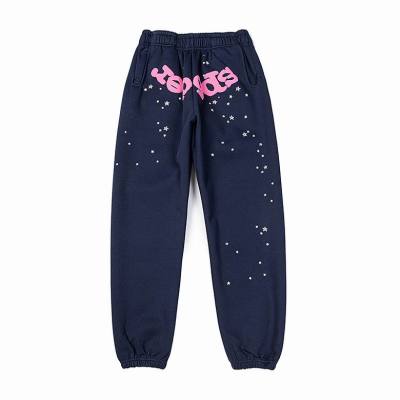 EM Sneakers Sp5der Sweatpant Atlanta Navy 01