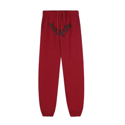 EM Sneakers Sp5der Sweatpant OG Web V2 Red 01