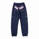 EM Sneakers Sp5der Sweatpant Worldwide 555 Angel Number Navy Blue
