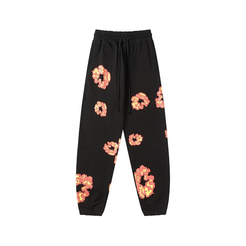 EM Sneakers Denim Tears  x Offset The Cotton Wreath Sweatpants Black