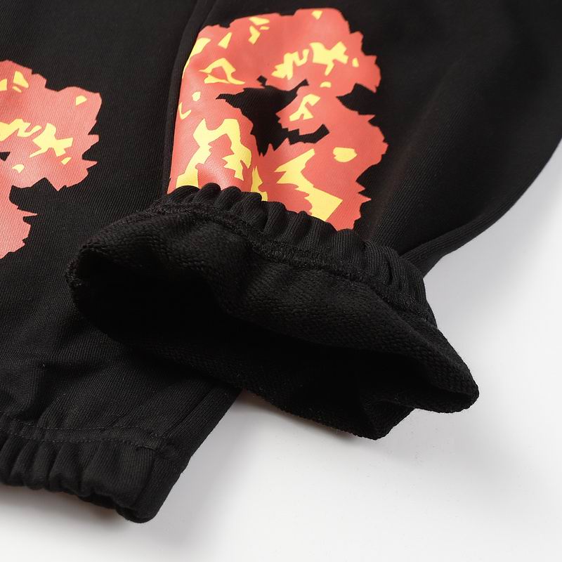 EM Sneakers Denim Tears  x Offset The Cotton Wreath Sweatpants Black