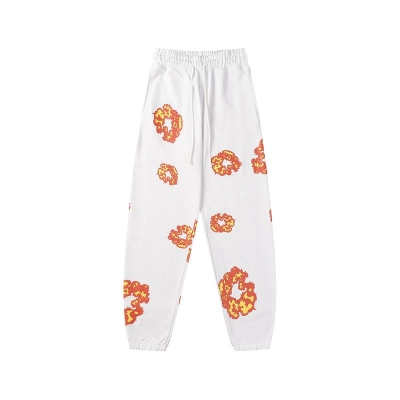 EM Sneakers Denim Tears  x Offset The Cotton Wreath Sweatpants White 01