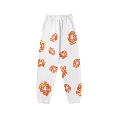 EM Sneakers Denim Tears  x Offset The Cotton Wreath Sweatpants White 02