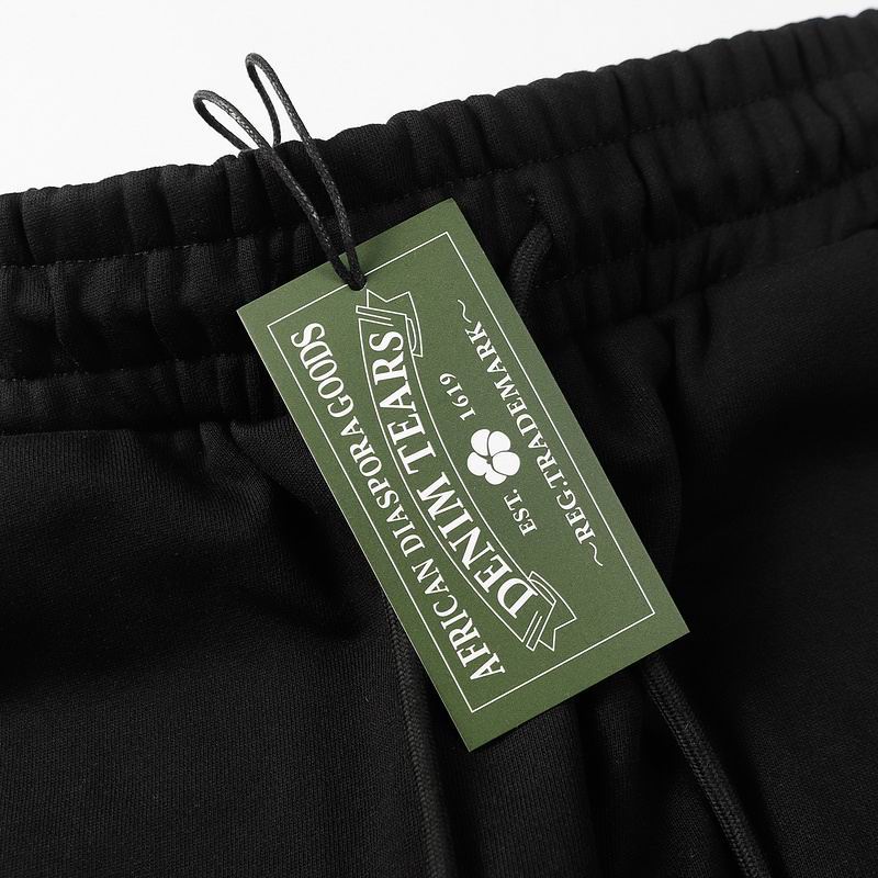 EM Sneakers Denim Tears Hoodie & Sweatpant Sets Cotton Wreath Royal Black