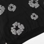EM Sneakers Denim Tears Hoodie & Sweatpant Sets Cotton Wreath Royal Black Monochrome