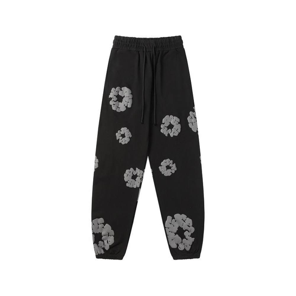 EM Sneakers Denim Tears Hoodie & Sweatpant Sets Cotton Wreath Royal Black Monochrome