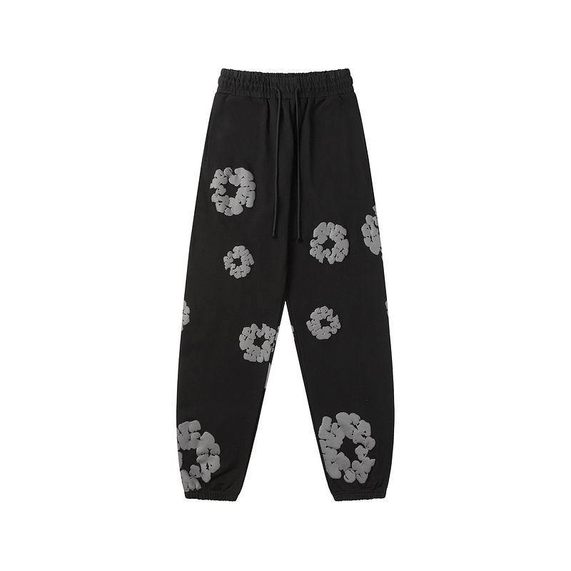 EM Sneakers Denim Tears Hoodie & Sweatpant Sets Cotton Wreath Royal Black Monochrome