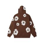 EM Sneakers Denim Tears Hoodie & Sweatpant Sets Cotton Wreath Royal Brown