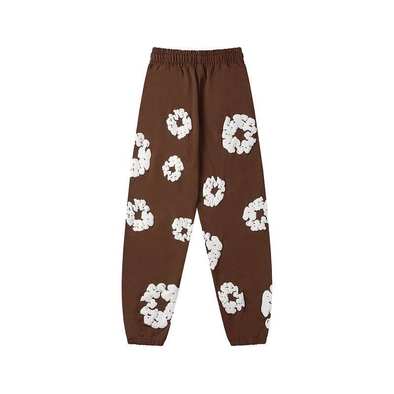 EM Sneakers Denim Tears Hoodie & Sweatpant Sets Cotton Wreath Royal Brown