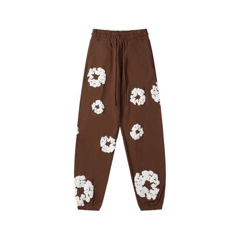 EM Sneakers Denim Tears Hoodie & Sweatpant Sets Cotton Wreath Royal Brown