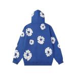 EM Sneakers Denim Tears Hoodie & Sweatpant Sets Cotton Wreath Royal Dark Blue