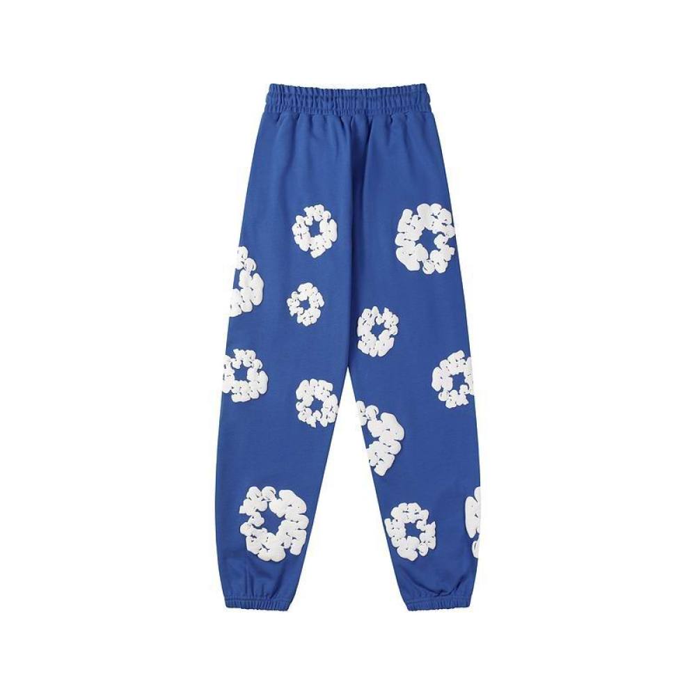 EM Sneakers Denim Tears Hoodie & Sweatpant Sets Cotton Wreath Royal Dark Blue