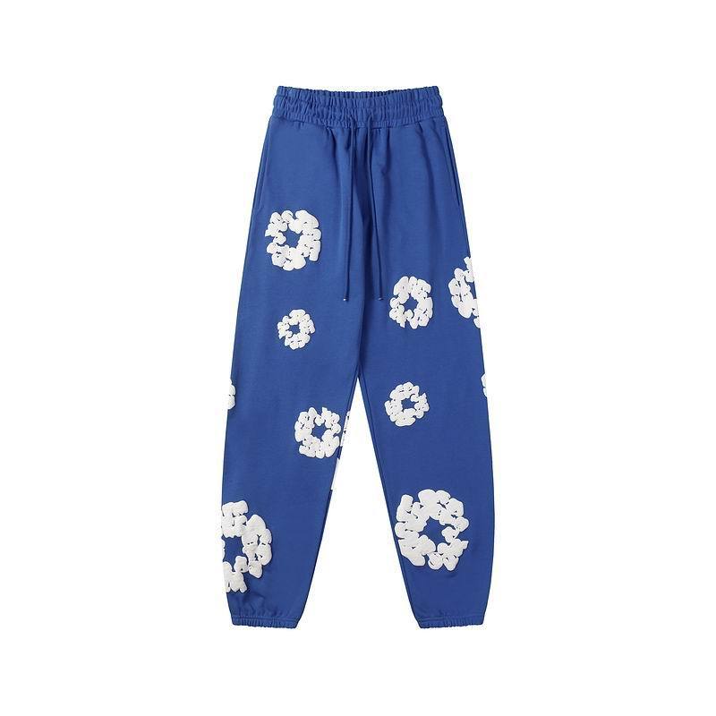 EM Sneakers Denim Tears Hoodie & Sweatpant Sets Cotton Wreath Royal Dark Blue