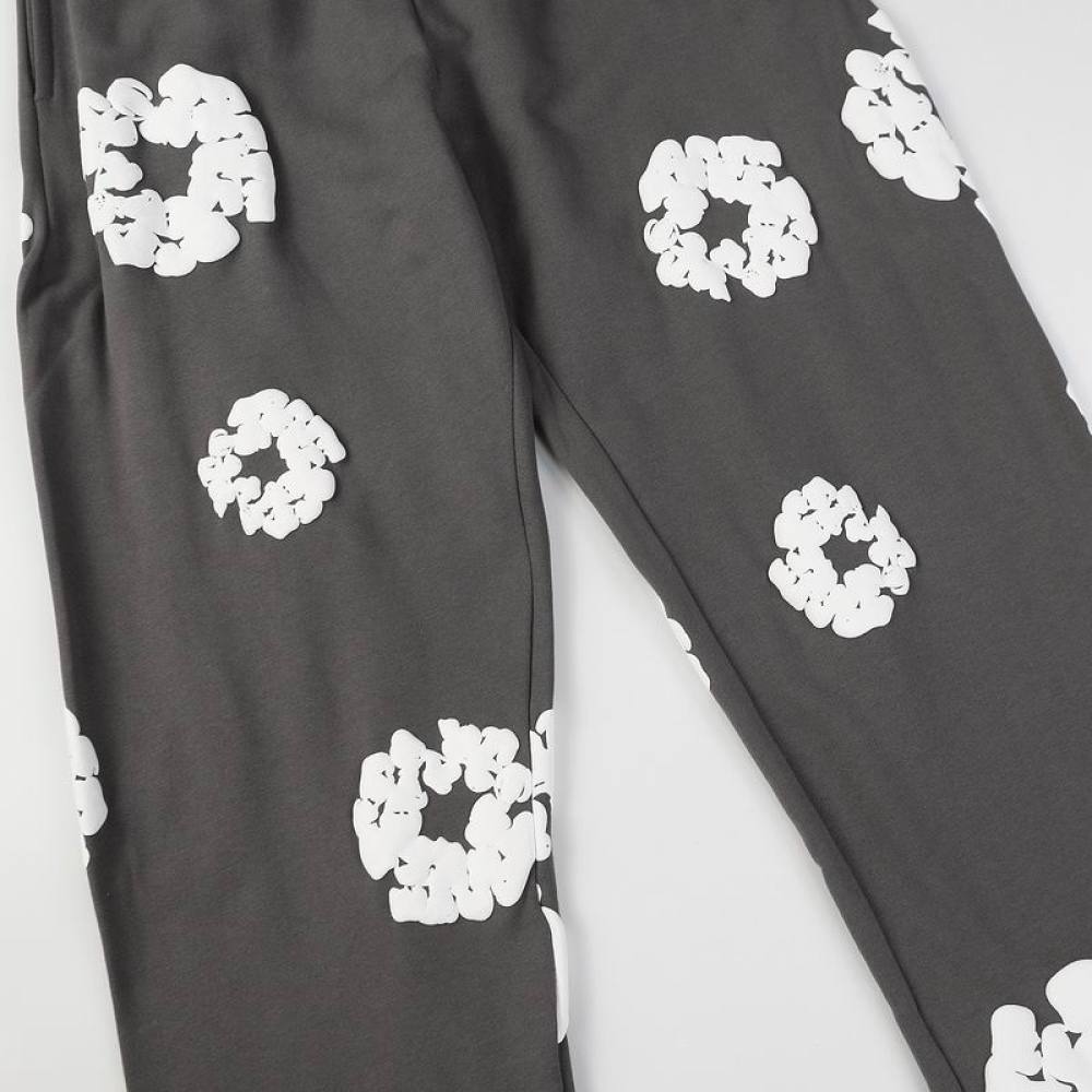 EM Sneakers Denim Tears Hoodie & Sweatpant Sets Cotton Wreath Royal Dark Gray