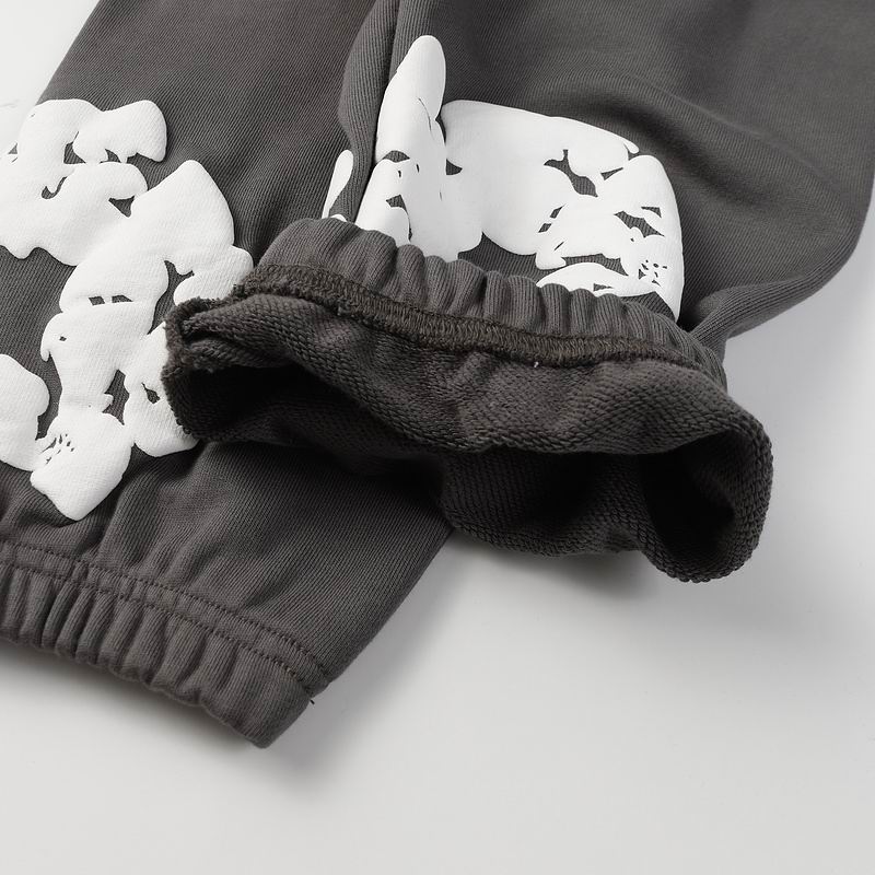 EM Sneakers Denim Tears Hoodie & Sweatpant Sets Cotton Wreath Royal Dark Gray