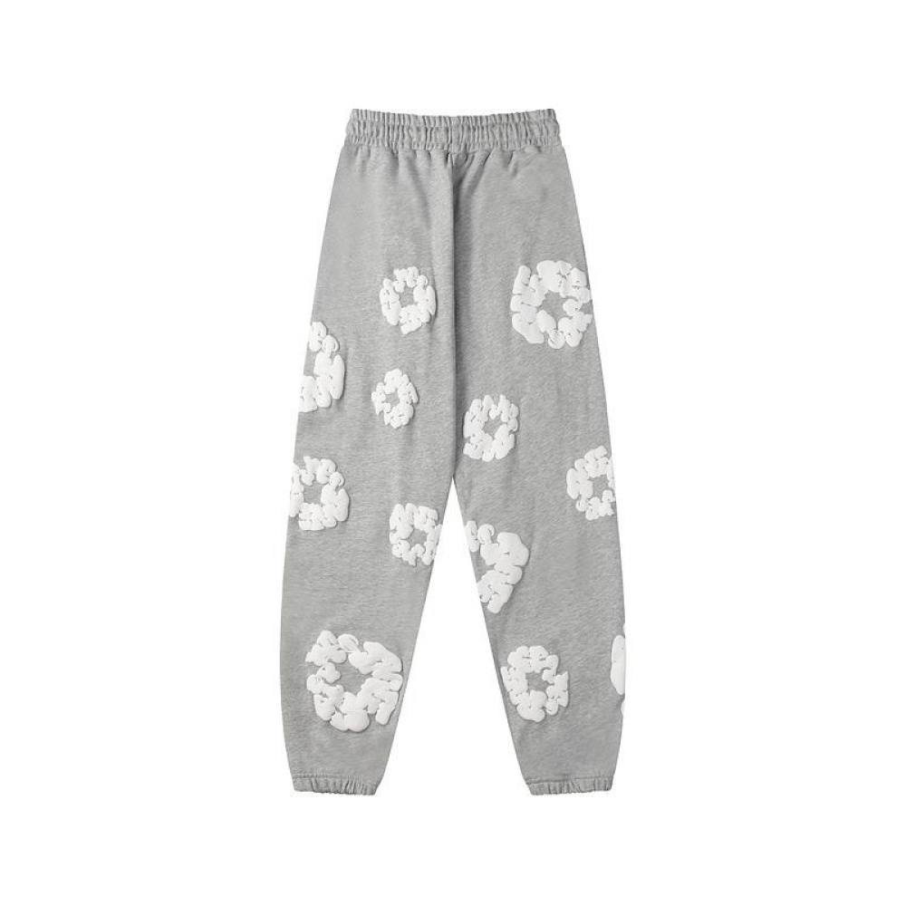 EM Sneakers Denim Tears Hoodie & Sweatpant Sets Cotton Wreath Royal Gray