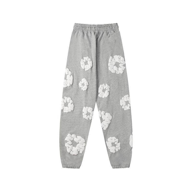 EM Sneakers Denim Tears Hoodie & Sweatpant Sets Cotton Wreath Royal Gray
