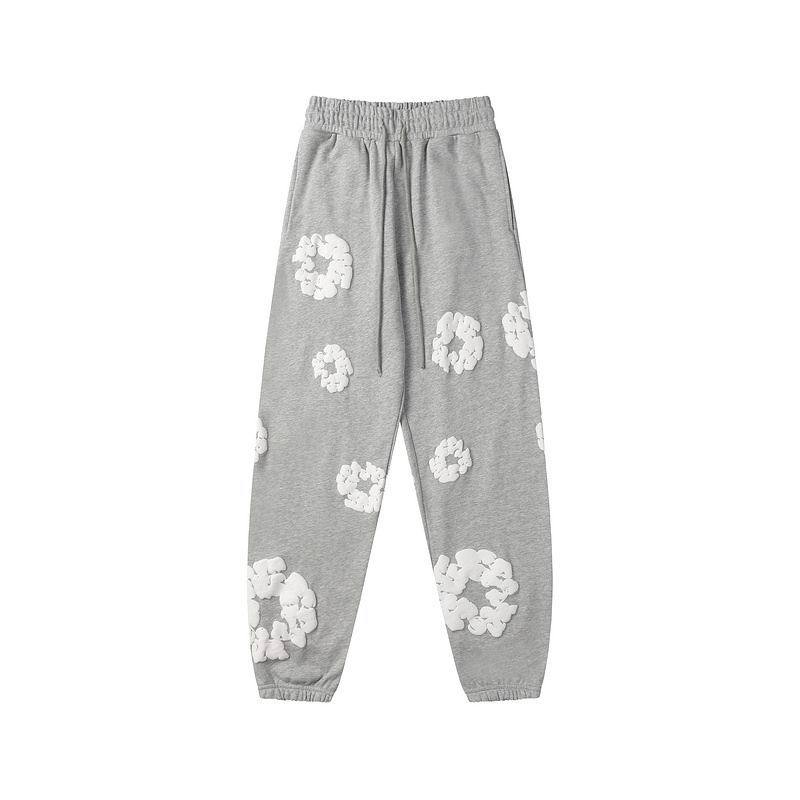 EM Sneakers Denim Tears Hoodie & Sweatpant Sets Cotton Wreath Royal Gray