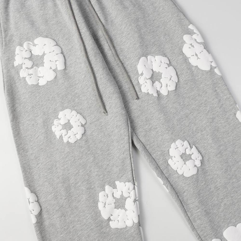 EM Sneakers Denim Tears Hoodie & Sweatpant Sets Cotton Wreath Royal Gray