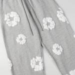 EM Sneakers Denim Tears Hoodie & Sweatpant Sets Cotton Wreath Royal Gray