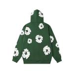 EM Sneakers Denim Tears Hoodie & Sweatpant Sets Cotton Wreath Royal Green