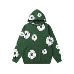 EM Sneakers Denim Tears Hoodie & Sweatpant Sets Cotton Wreath Royal Green