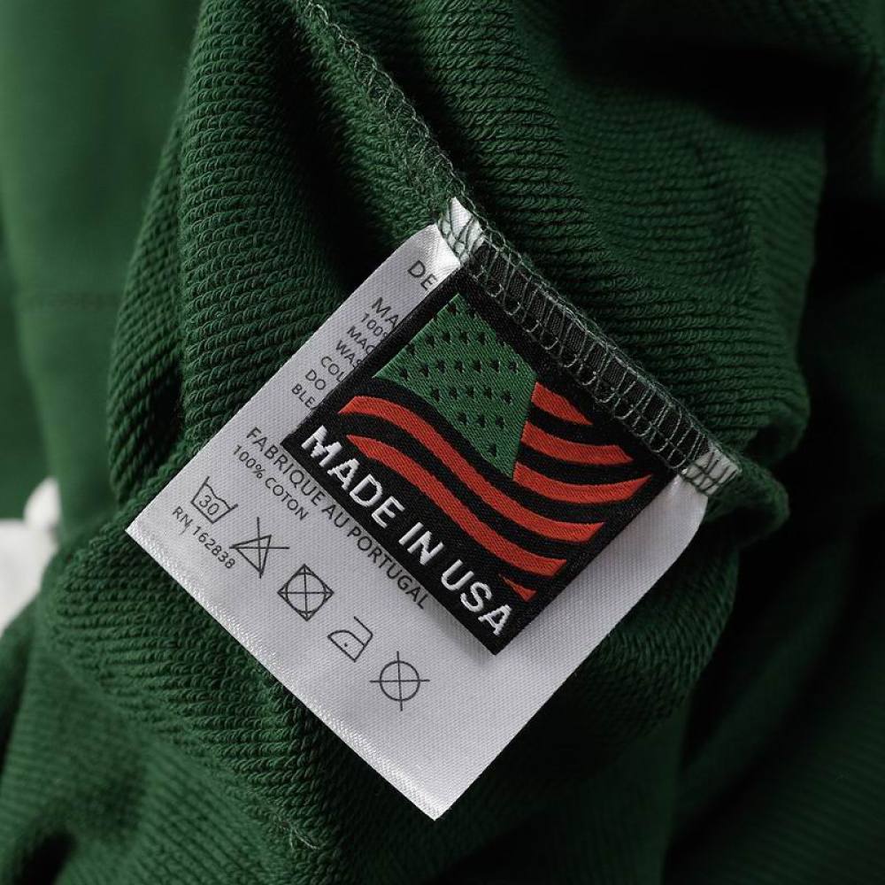 EM Sneakers Denim Tears Hoodie & Sweatpant Sets Cotton Wreath Royal Green