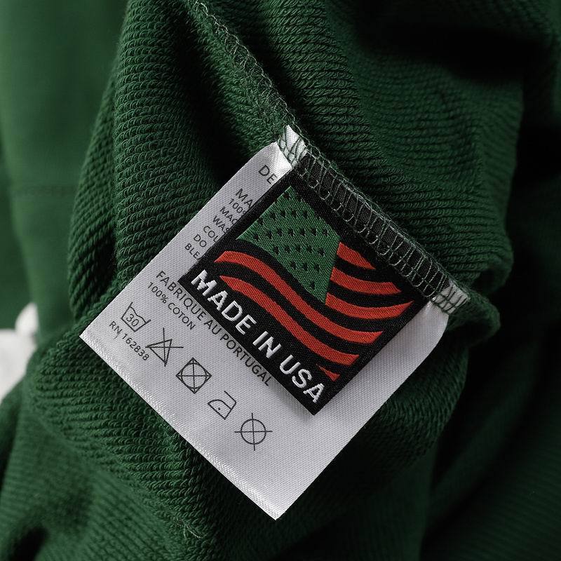 EM Sneakers Denim Tears Hoodie & Sweatpant Sets Cotton Wreath Royal Green