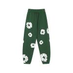 EM Sneakers Denim Tears Hoodie & Sweatpant Sets Cotton Wreath Royal Green