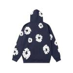 EM Sneakers Denim Tears Hoodie & Sweatpant Sets Cotton Wreath Royal Navy