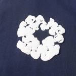 EM Sneakers Denim Tears Hoodie & Sweatpant Sets Cotton Wreath Royal Navy