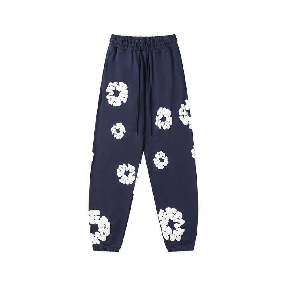 EM Sneakers Denim Tears Hoodie & Sweatpant Sets Cotton Wreath Royal Navy