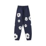 EM Sneakers Denim Tears Hoodie & Sweatpant Sets Cotton Wreath Royal Navy