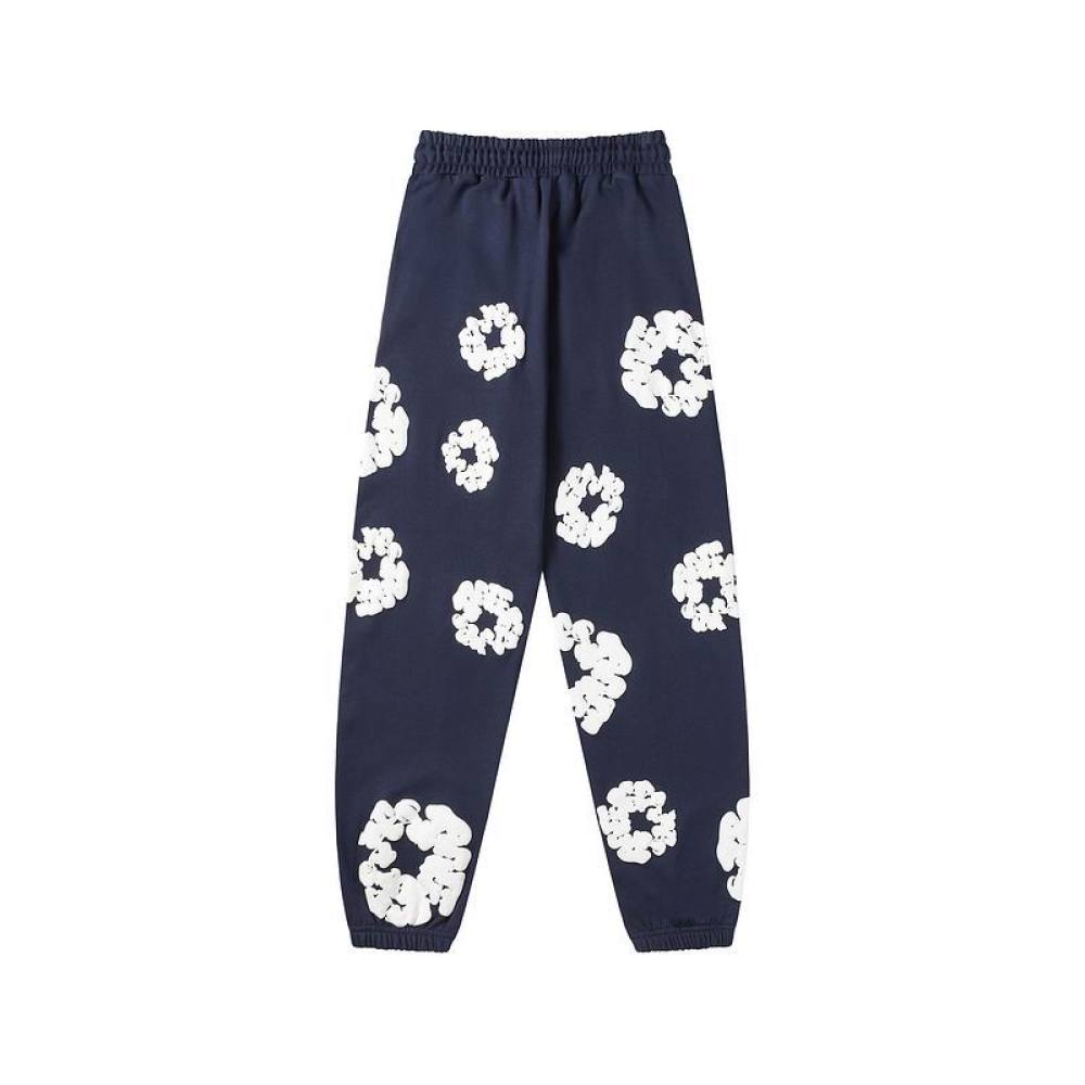 EM Sneakers Denim Tears Hoodie & Sweatpant Sets Cotton Wreath Royal Navy