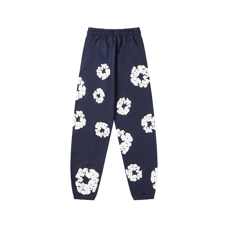 EM Sneakers Denim Tears Hoodie & Sweatpant Sets Cotton Wreath Royal Navy
