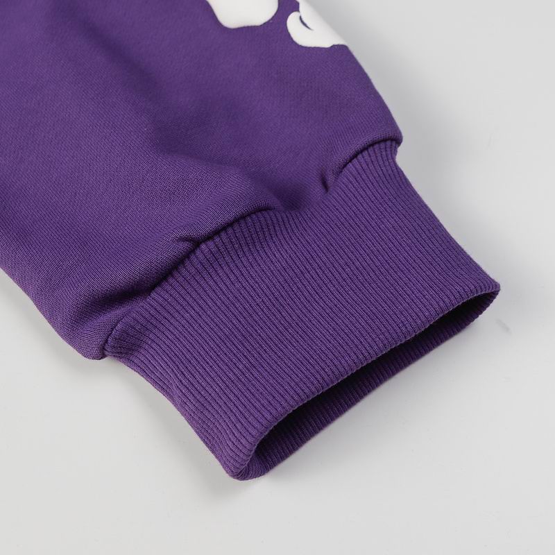 EM Sneakers Denim Tears Hoodie & Sweatpant Sets Cotton Wreath Royal Purple