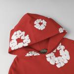 EM Sneakers Denim Tears Hoodie & Sweatpant Sets Cotton Wreath Royal Red