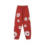 EM Sneakers Denim Tears Hoodie & Sweatpant Sets Cotton Wreath Royal Red