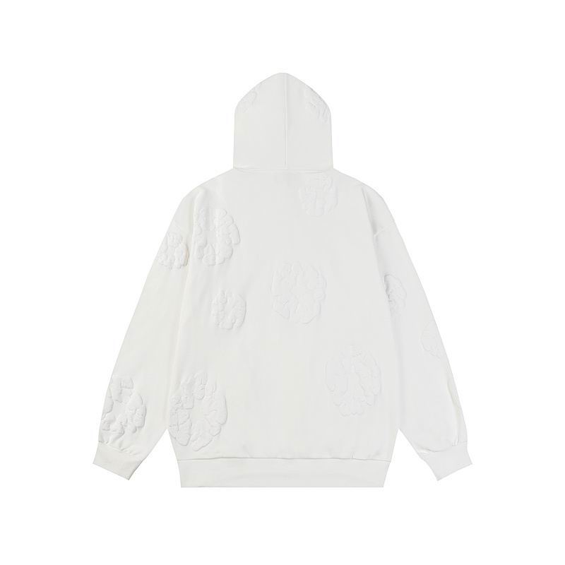 EM Sneakers Denim Tears Hoodie & Sweatpant Sets Cotton Wreath Royal White