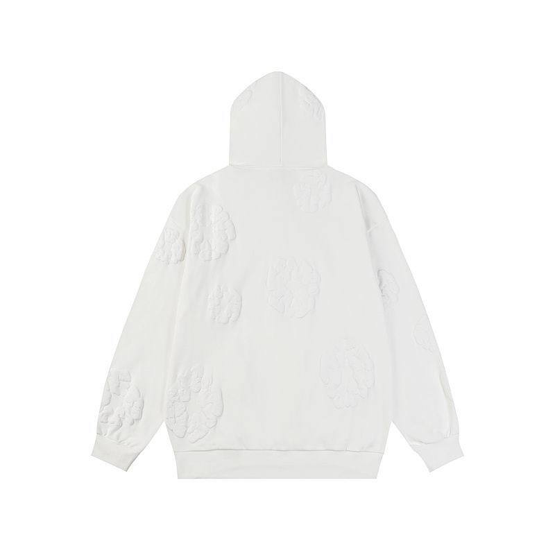 EM Sneakers Denim Tears Hoodie & Sweatpant Sets Cotton Wreath Royal White
