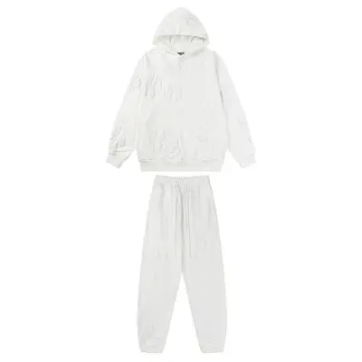 EM Sneakers Denim Tears Hoodie & Sweatpant Sets Cotton Wreath Royal White 01