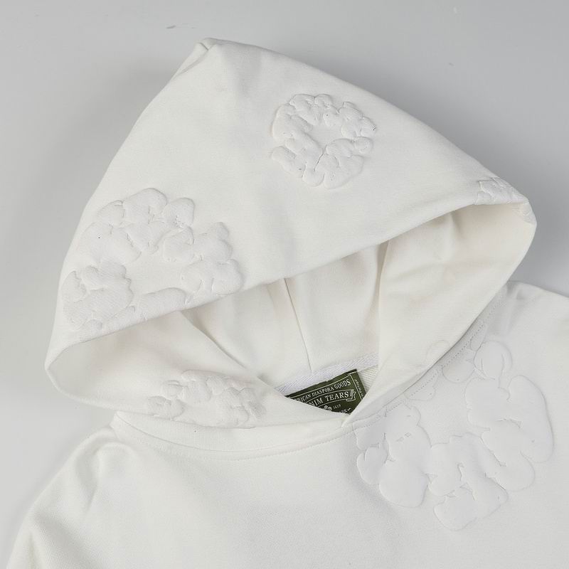 EM Sneakers Denim Tears Hoodie & Sweatpant Sets Cotton Wreath Royal White