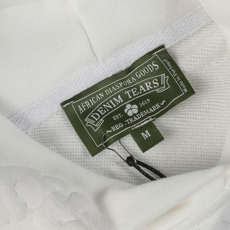 EM Sneakers Denim Tears Hoodie & Sweatpant Sets Cotton Wreath Royal White