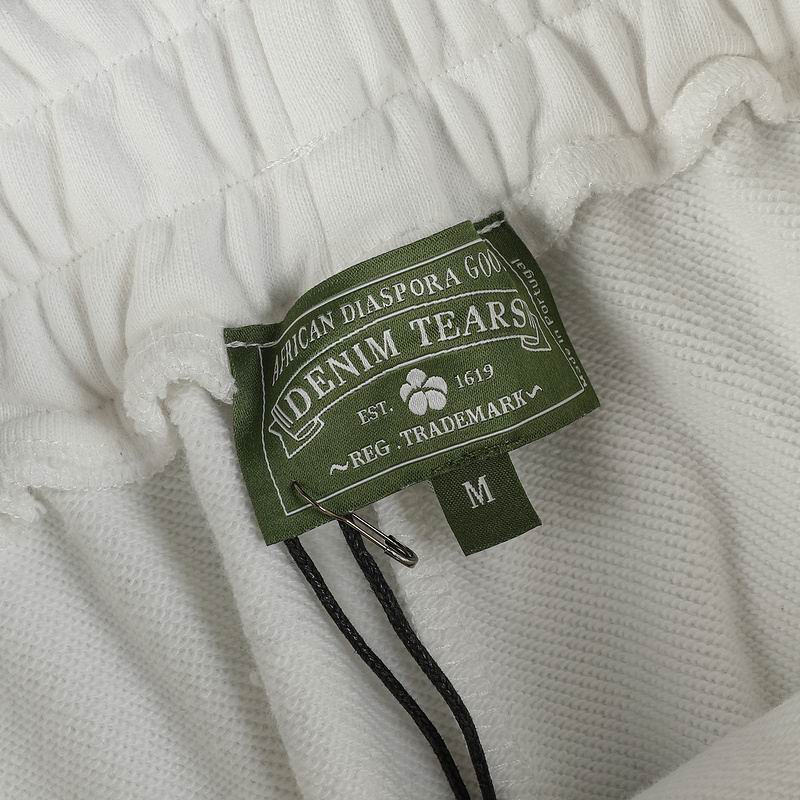 EM Sneakers Denim Tears Hoodie & Sweatpant Sets Cotton Wreath Royal White