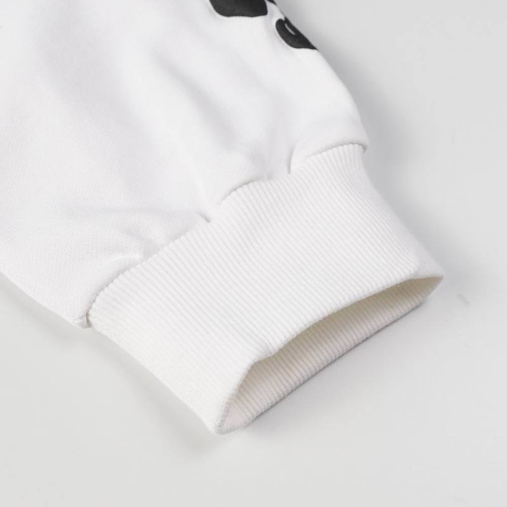 EM Sneakers Denim Tears Hoodie & Sweatpant Sets Cotton Wreath Royal White and Black Flower
