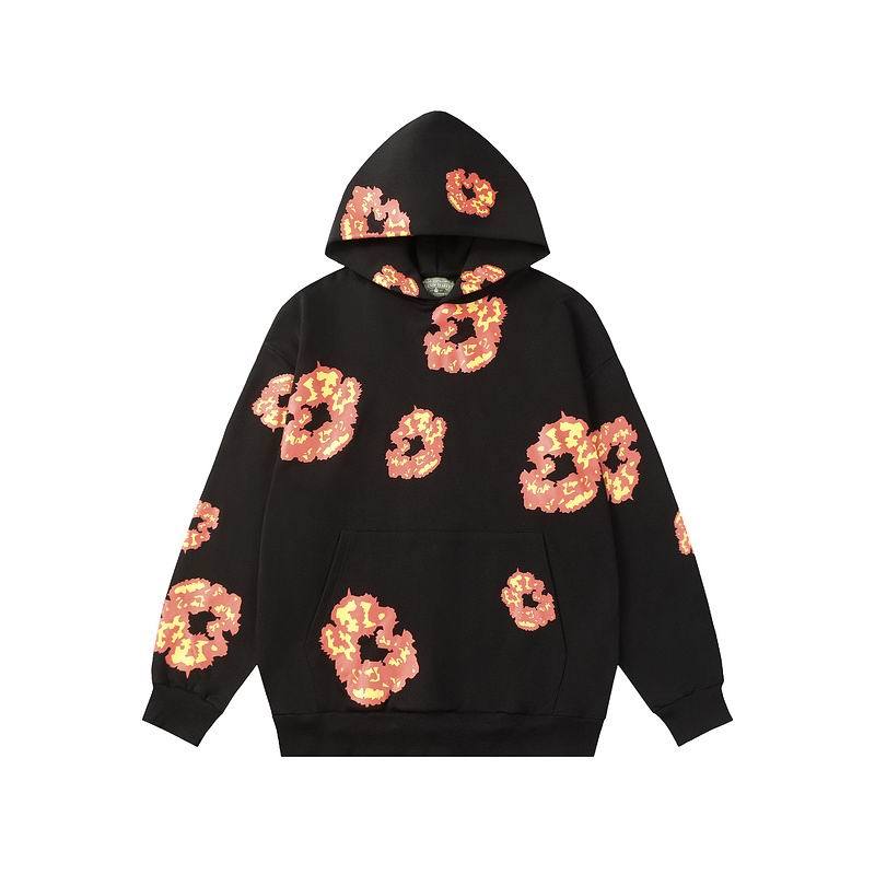 EM Sneakers Denim Tears Hoodie & Sweatpant Sets x Offset Cotton Wreath Royal Black
