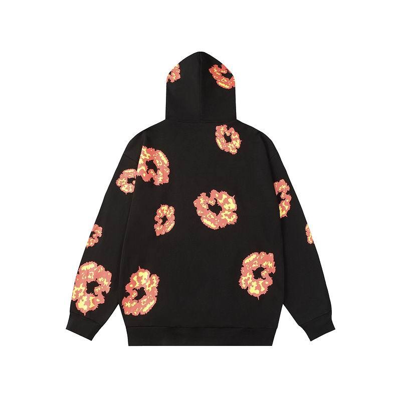 EM Sneakers Denim Tears Hoodie & Sweatpant Sets x Offset Cotton Wreath Royal Black