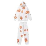 EM Sneakers Denim Tears Hoodie & Sweatpant Sets x Offset Cotton Wreath Royal White