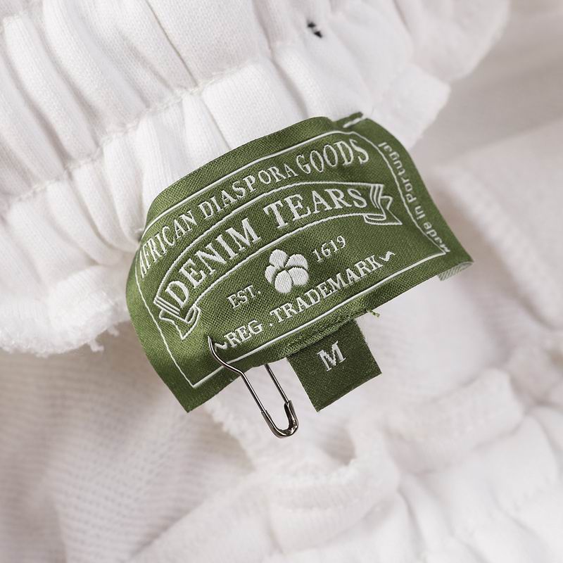 EM Sneakers Denim Tears Hoodie & Sweatpant Sets x Offset Cotton Wreath Royal White