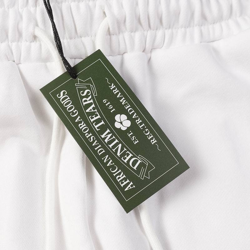 EM Sneakers Denim Tears Hoodie & Sweatpant Sets x Offset Cotton Wreath Royal White